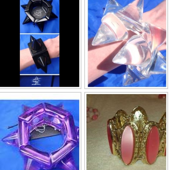 Karl Lagerfeld and Sobral 2008 Lucite Spike Runway SOLD! - Picture 5 of 8